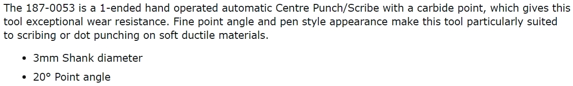 מדגש אוטומטי מקצועי - ראש קרביד - DURATOOL 187-0053